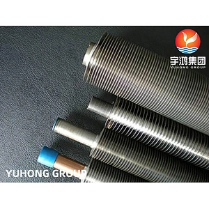 ASTM B338 Gr. 2 SMLS Titanium Spiral Extruded Finned Tube