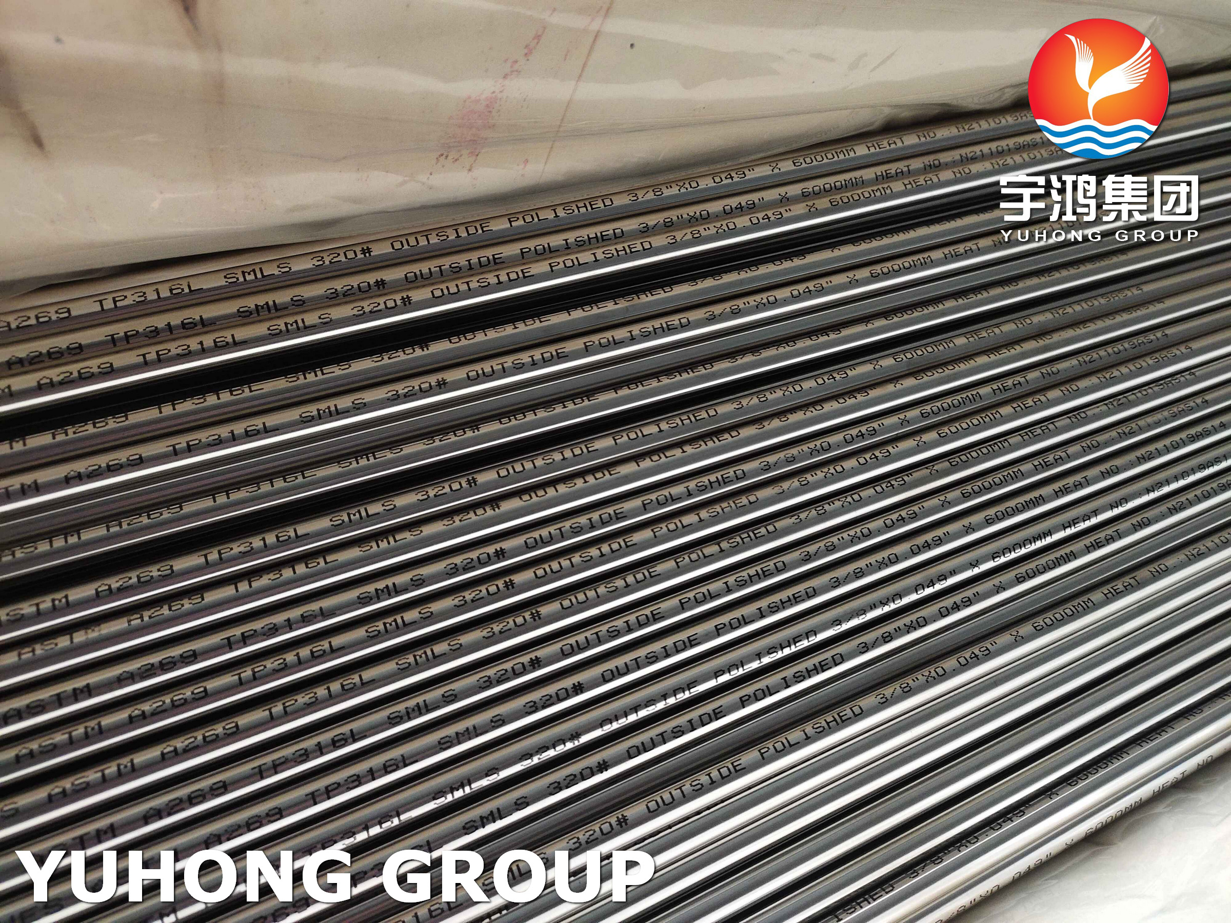 YUHONG ASTM A269 TP316L SMLS BRIGHT ANNEALED TUBE