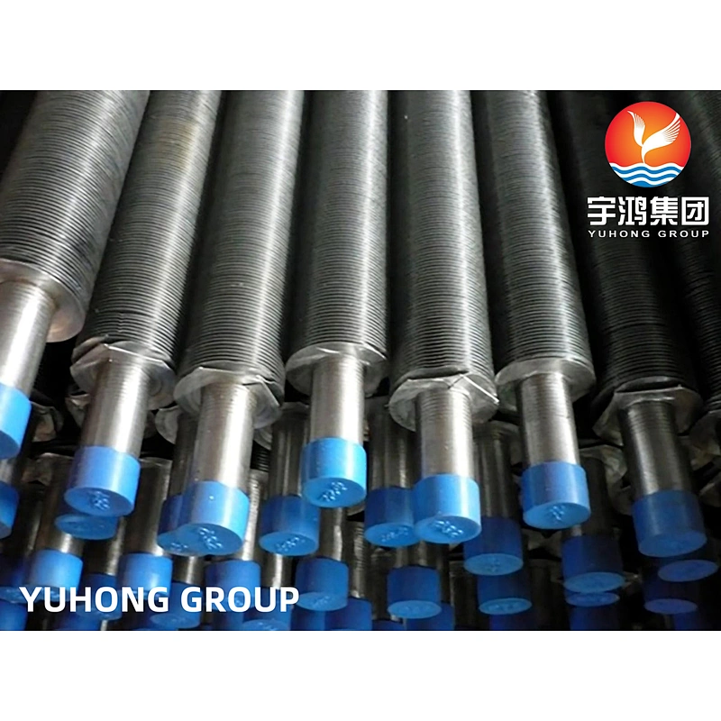 ASTM B338 Gr. 2 SMLS Titanium Spiral Extruded Finned Tube