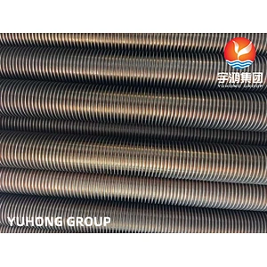 SA210 GR A / C Heat Exchanger Fin Tube Carbon Steel Bolier Tube G Base Radial Cooling
