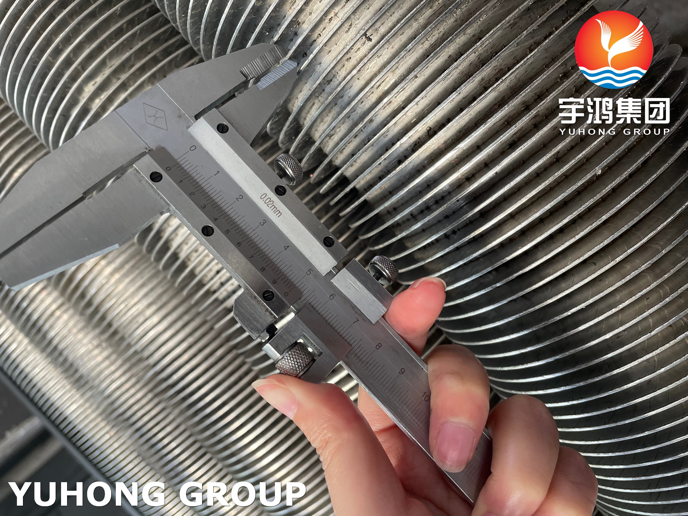 ASTM A312 TP304H HFW FINNED TUBE
