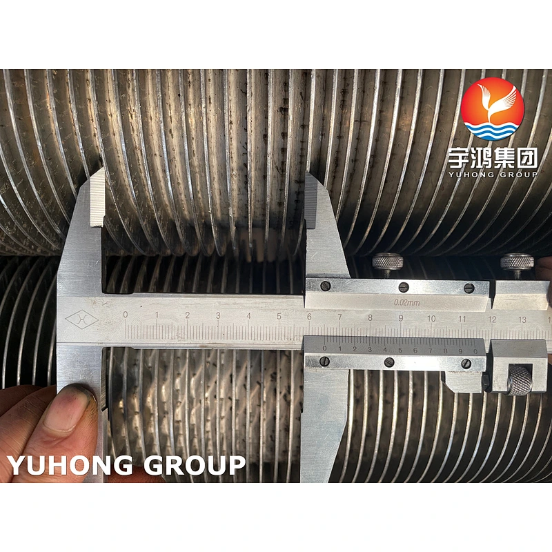 ASTM A312 TP304H HFW FINNED TUBE