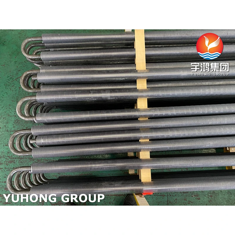 STAINLESS STEEL U BEND FINNED TUBE SPIRAL EXTRUDED