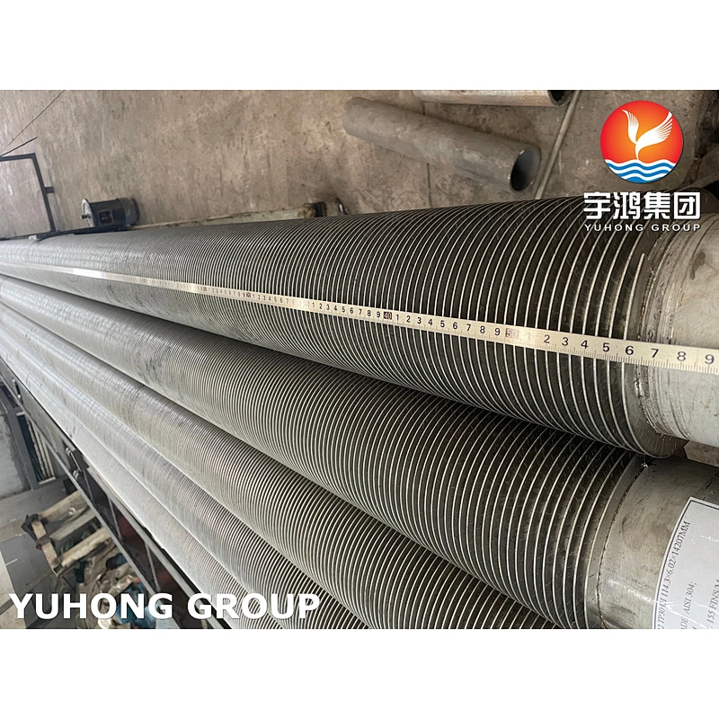 ASTM A312 TP304H HFW FINNED TUBE