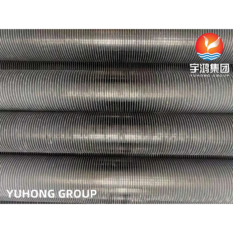 ASTM A249 TP304 and Aluminium Finned Tube L TYPE FOR HEAT EXCHANGER