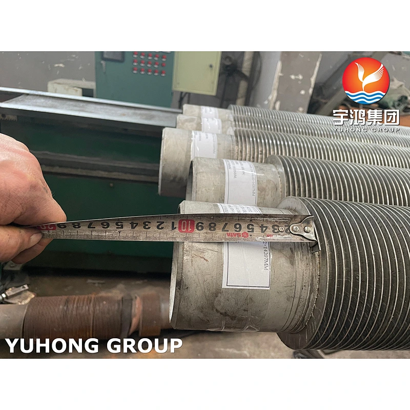 ASTM A312 TP304H HFW FINNED TUBE