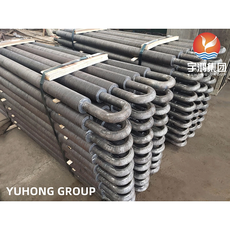 STAINLESS STEEL U BEND FINNED TUBE SPIRAL EXTRUDED