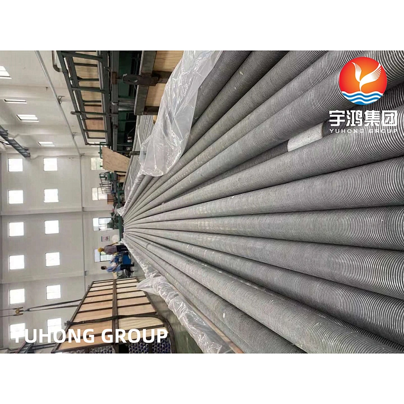 ASTM A249 TP304 and Aluminium Finned Tube L TYPE FOR HEAT EXCHANGER