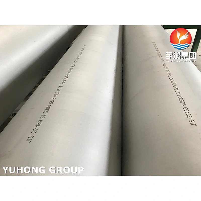 JIS G3459 SUS304 STAINLESS STEEL SEAMLESS PIPE