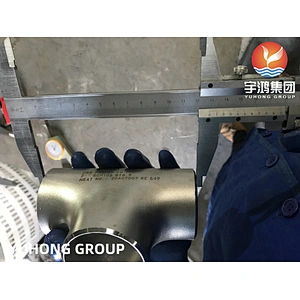 ASTM A815 S32750 EQUAL TEE SUPER DUPLEX STEEL B16.9