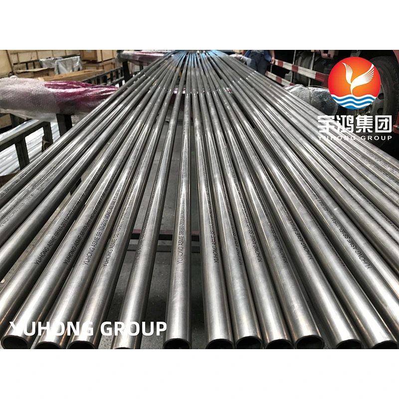 ASME SB163 Monel 400 / N04400 Seamless Tube Condenser Heat Exchanger Tube
