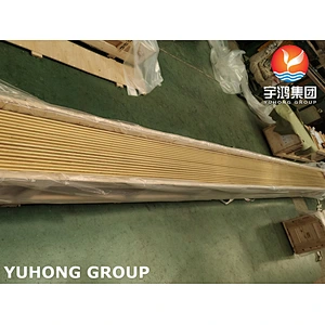 JIS H3300 C6872T  Aluminium Brass Seamless Tube
