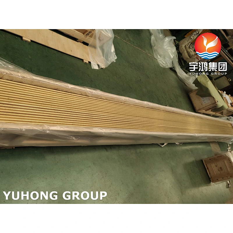 JIS H3300 C6872T  Aluminium Brass Seamless Tube