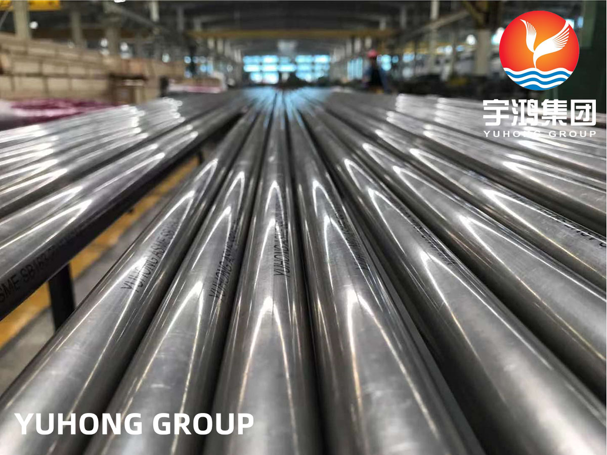 ASME SB163 Monel 400 / N04400 Seamless Tube Condenser Heat Exchanger Tube