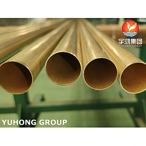 JIS H3300 C6872T  Aluminium Brass Seamless Tube