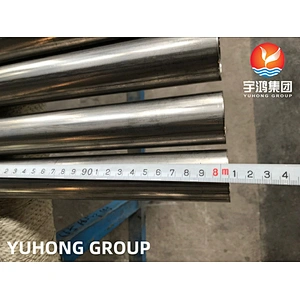 ASME SB163 Monel 400 / N04400 Seamless Tube Condenser Heat Exchanger Tube