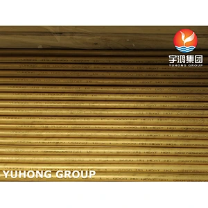 JIS H3300 C6872T  Aluminium Brass Seamless Tube