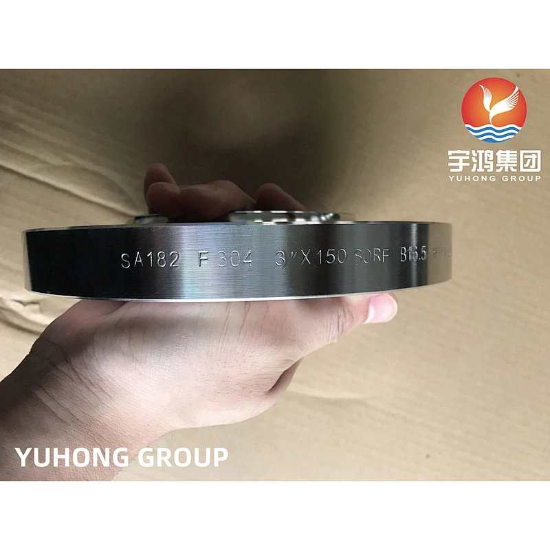 ASME SA182 F304 FORGED FLANGE SORF B16.5