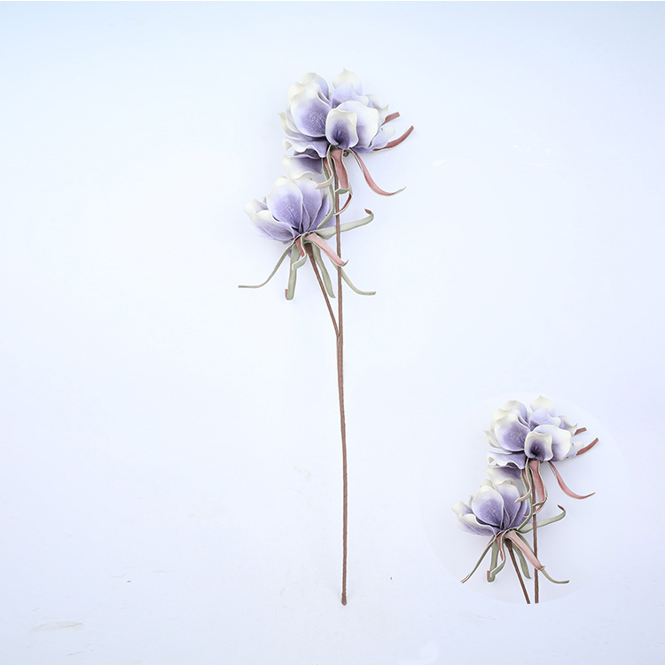 High Quality Real Touch artificial flowers foam plant colourful foam flowers for wedding
