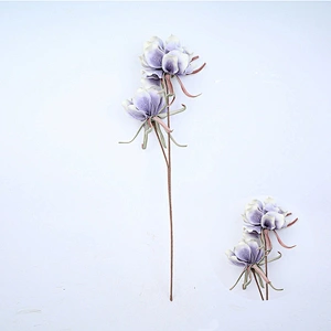 High Quality Real Touch artificial flowers foam plant colourful foam flowers for wedding
