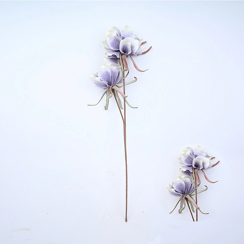 High Quality Real Touch artificial flowers foam plant colourful foam flowers for wedding