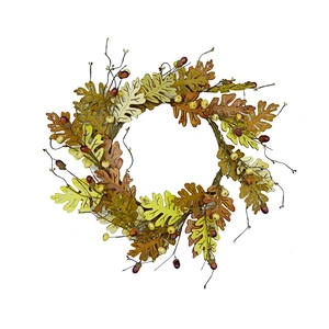 China Top Quality Christmas Silk Flowers Artificial Wreaths Greenery Teat Drop