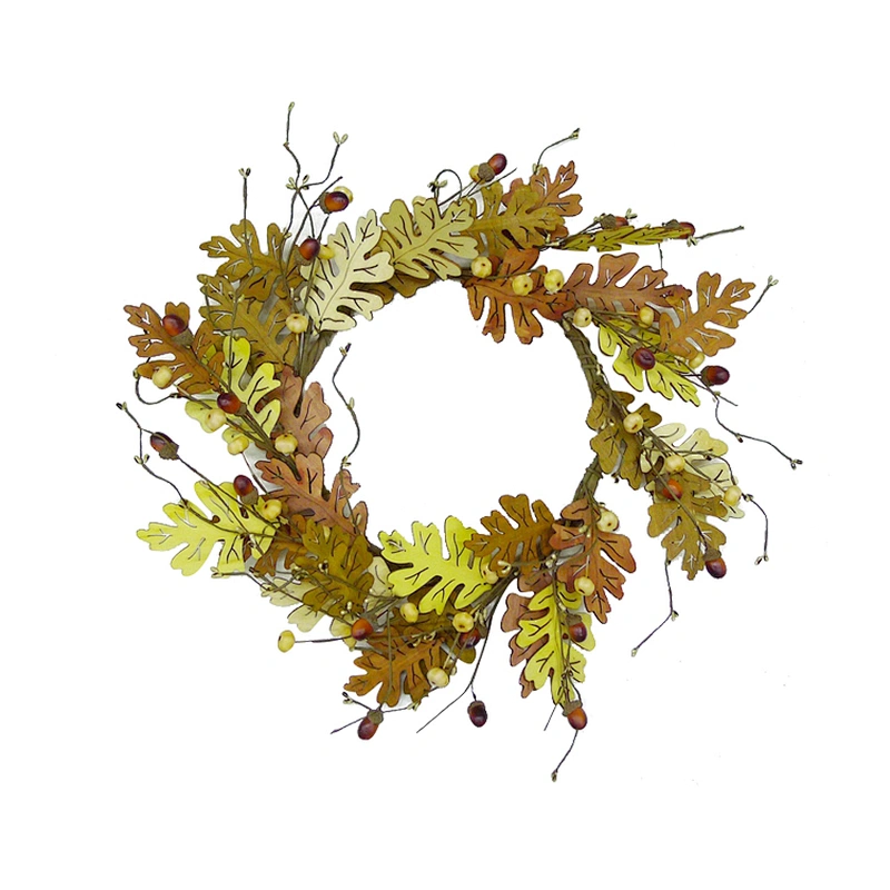 China Top Quality Christmas Silk Flowers Artificial Wreaths Greenery Teat Drop