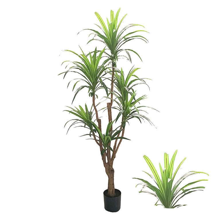 Garden Artificial dracaena Tree decoration comfortable artificial bonsai plant  for home