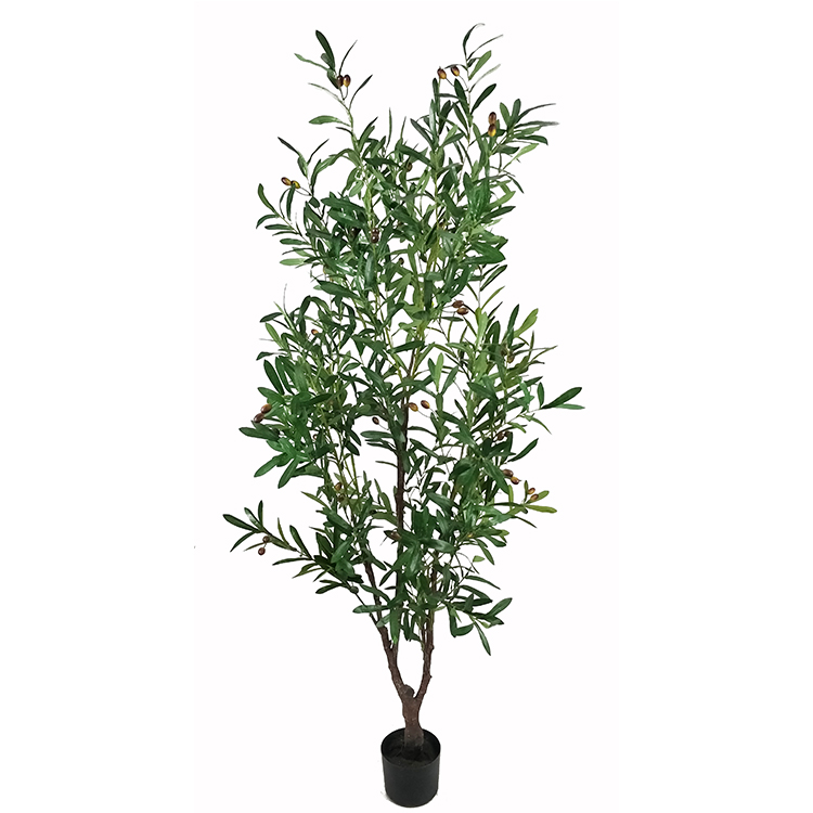 New style Natural Touch Artificial Oliver Tree Plant Indoor Display Trees Oliver Tree For Decoration