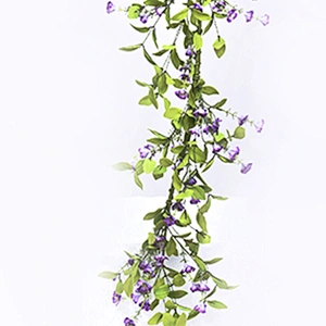 Hand Wrapped artificial Spring Floral garland home decoration Spring Garland plant