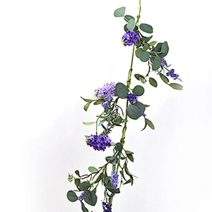 personalized Wild Flower Wreath Colorful artificial spring home decoration plant Garland