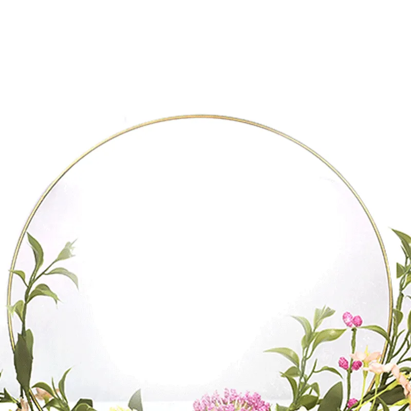 personalized Ornamental Real Touch Handy Carfts Wreath Peony Half Wreath for home decoration