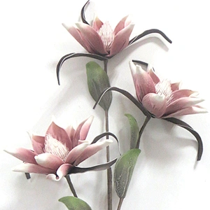 Festival Items Used Manufacturing Foam Plant Handy Carfts Wedding Foam Flowers With Stem