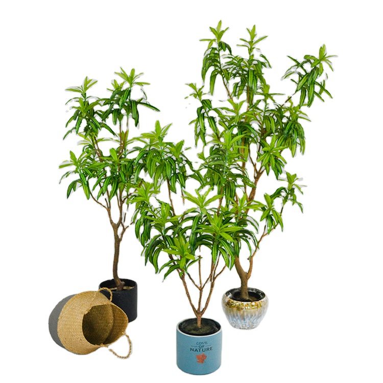 Factory Wholesale Artificial Decorative Lily Bamboo Tree For Sale