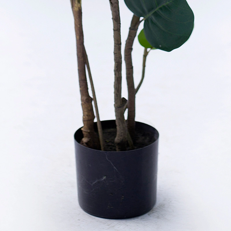 Hot Sales Indoor Display Simulation Hawaii Trees Floor-to-ceiling Artificial Plants In The Living Room