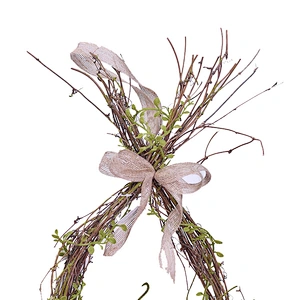 Real Touch Hand Wrapped Spring Floral Decorations Wreaths Artificial Decorative Wreaths