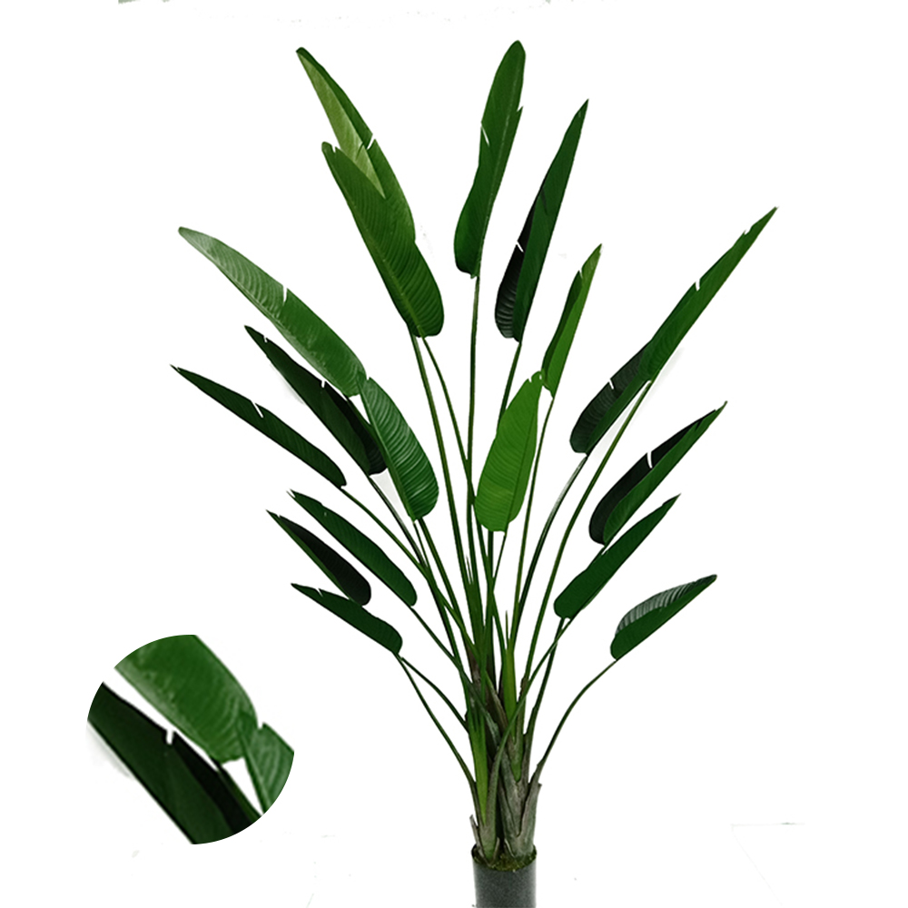 Hotel Wedding Fiber Plants Banana Tree Artificial Banana Trees Bouquet Bunch For Home