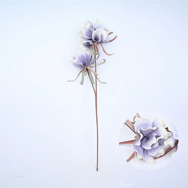 High Quality large artificial foam flowers silk handy carfts foam flowers with stem