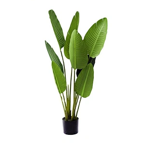 Best Selling Decorative Plant Banana Tree Indoor Artificial Greenery Traveller Banana Tree