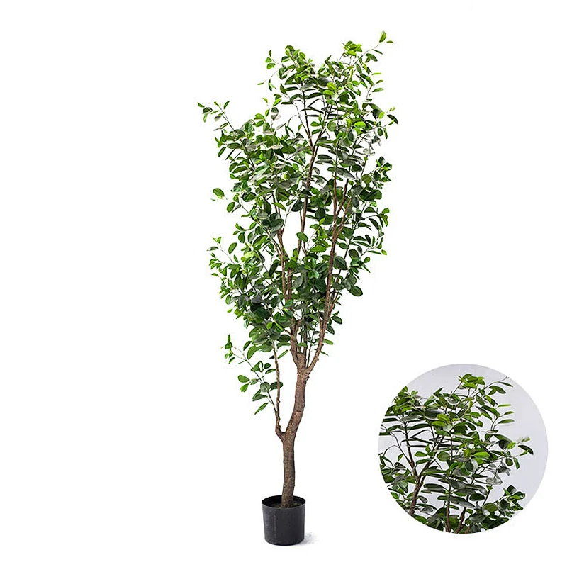 Artificial bonsai  house Ficus Tree plant potted wedding centerpieces tree Ficus Tree