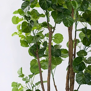 Home Decoration Used Comfortable Artificial Bonsai Plants And Trees Foliage For Sale, New Design Artificial Leaves