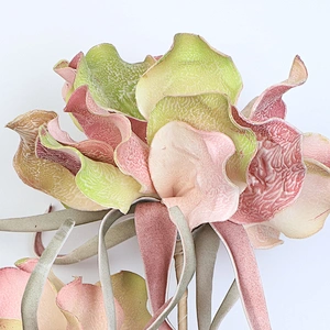 festival items colourful foam flower Ornamental decoration bouquet foam flowers decoration