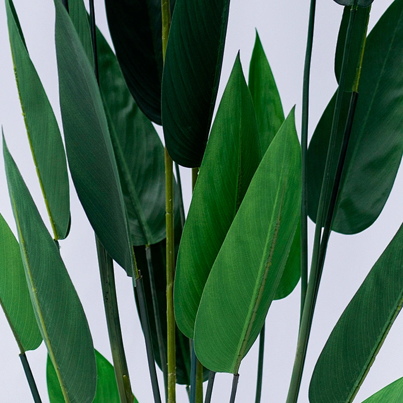 Artificial Paradise Bird Flower Tree making real touch artificial bonsai plant bird of paradise