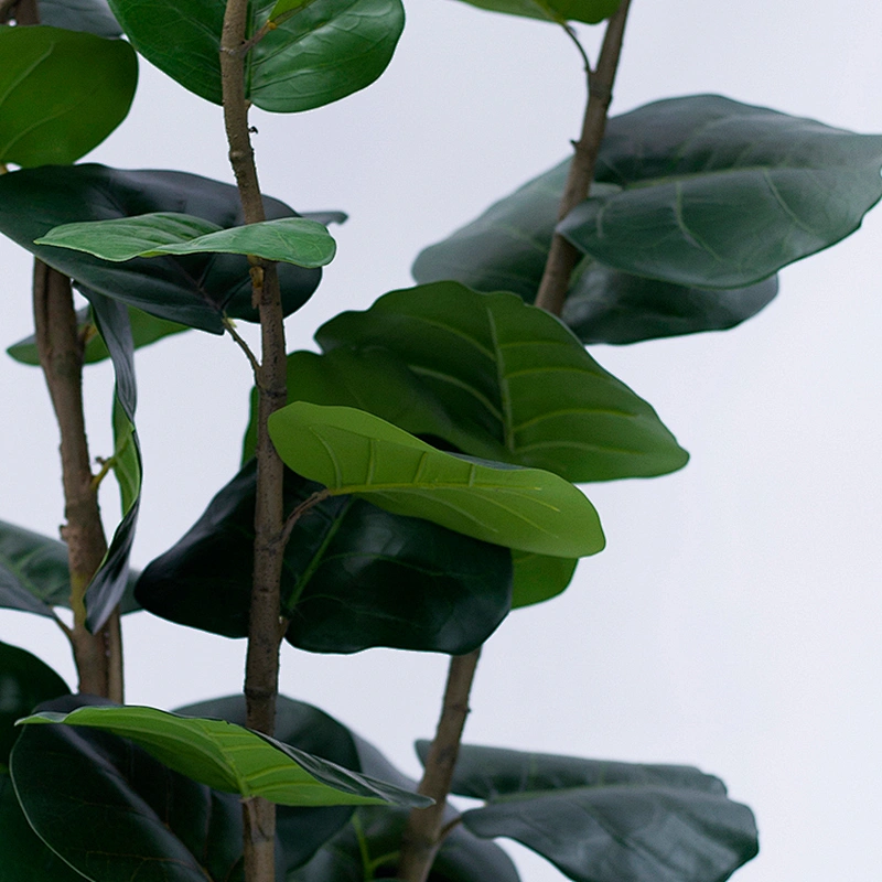 Hot Sales Indoor Display Simulation Hawaii Trees Floor-to-ceiling Artificial Plants In The Living Room