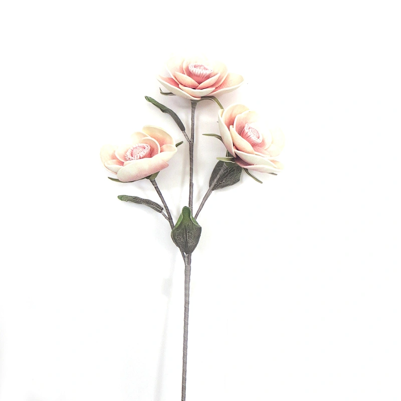 Large Artificial Mini Foam Flowers Real Touch Festival Items Preserved Foam Flowers