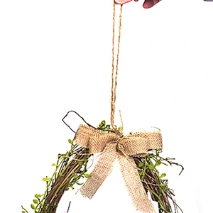 Hand Wrapped Decoration Simulation Easter Wreaths Interior Decoration Handmade Spring Wreath