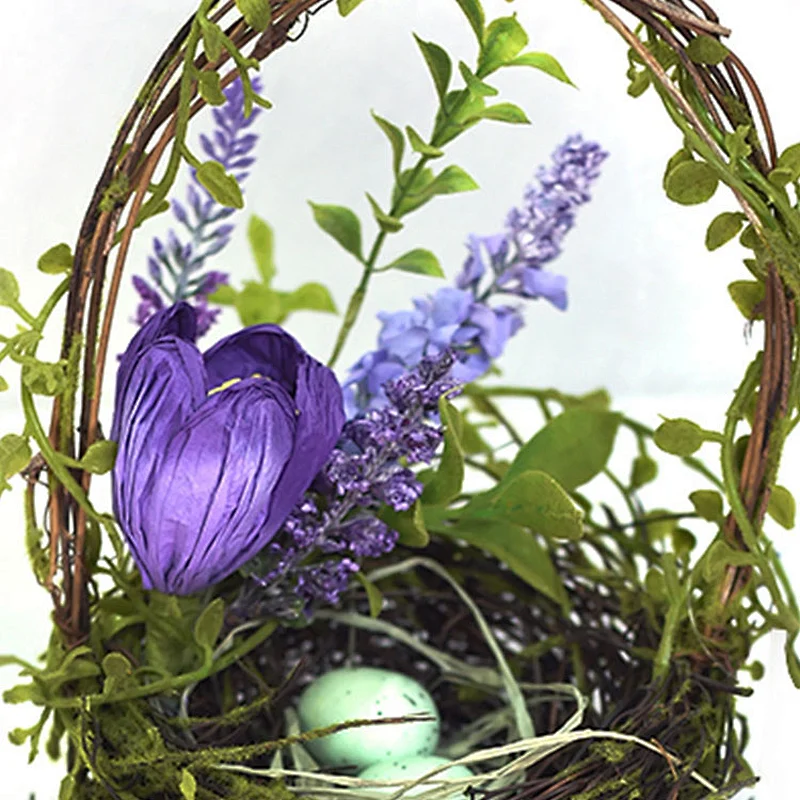 Easter Decorative Simulation Bird Nest Personalized Artificial Bird Nest Decorations