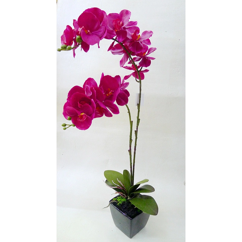 High quality orchid flowers for hot sale artificial orchid plants for home decoration