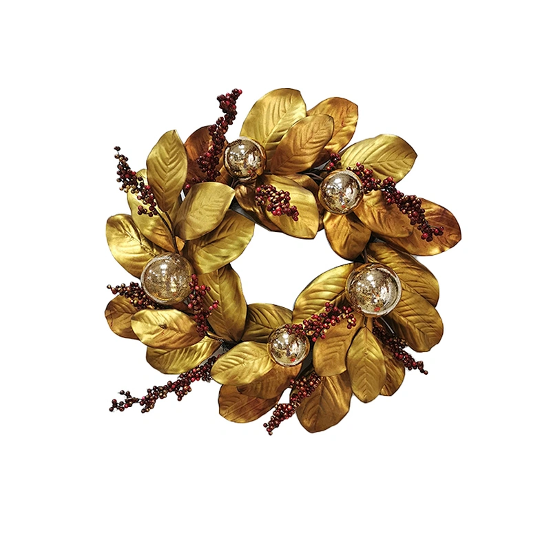 Factory Supplies Artificial Wreaths For Christmas Wedding Holiday And Home Decoration