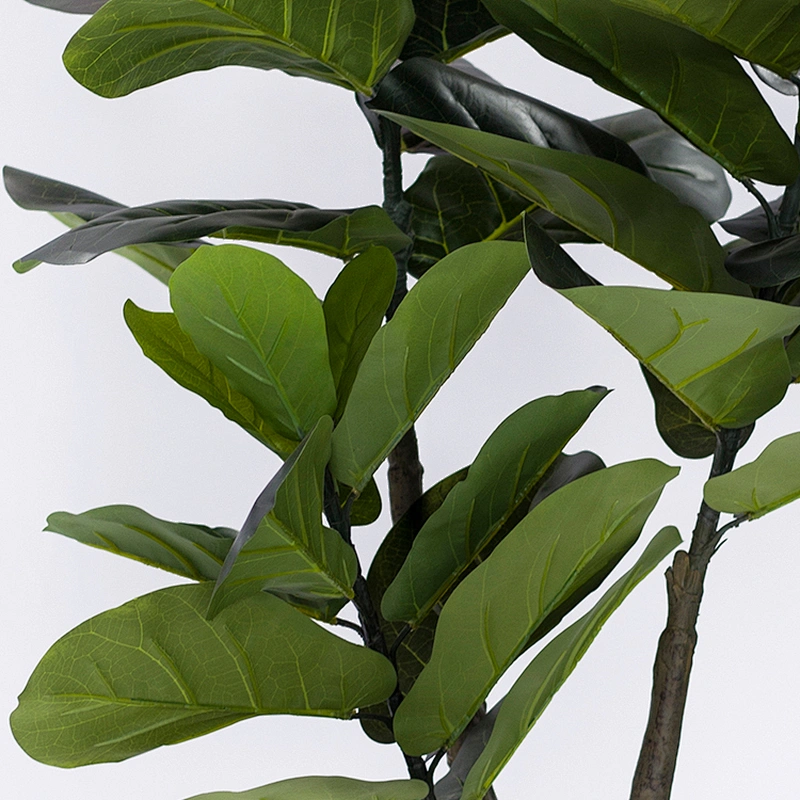 Wholesale Decoration Artificial Fiddle Leaf Fig Tree Plants Home Wedding Potted Fiddle Leaf Fig Tree Plant